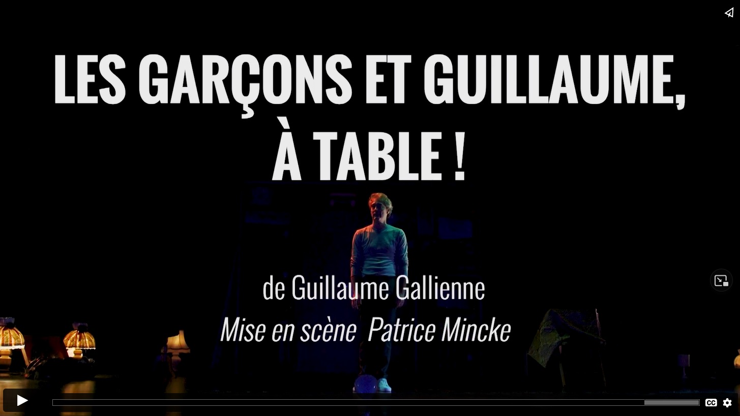 LES GARÇONS ET GUILLAUME, À TABLE ! – LIVE Diffusion